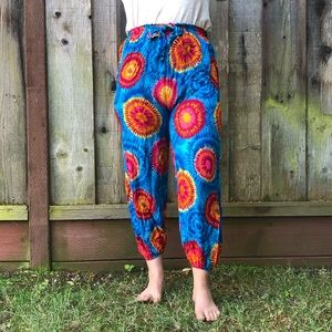tie dye pants from Cambodia!